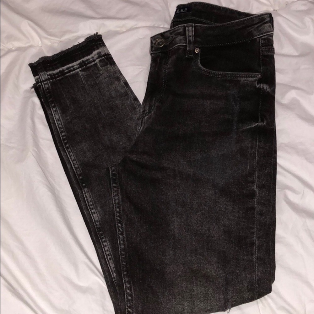 ZARA Women’s Cropped Ankle Denim Jeans